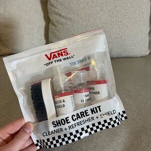 Vans Shoe Care Kit with Red and White Packaging
